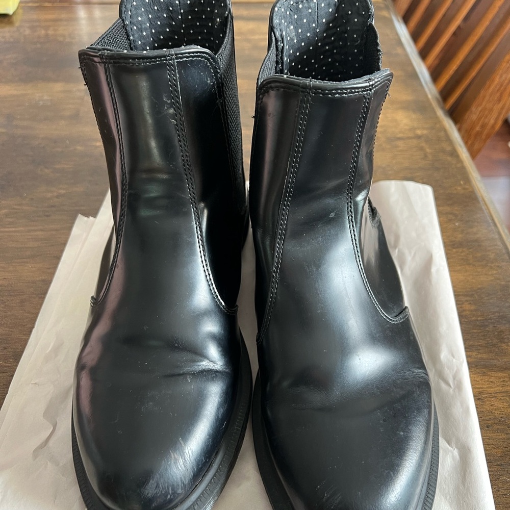 Dr. Martens Black Ankle Boots - Picture 9 of 12